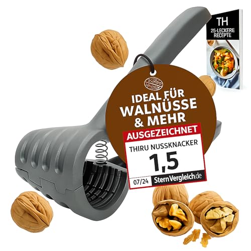 Thiru Nussknacker - Ideal für Walnüsse - Knacken ohne...