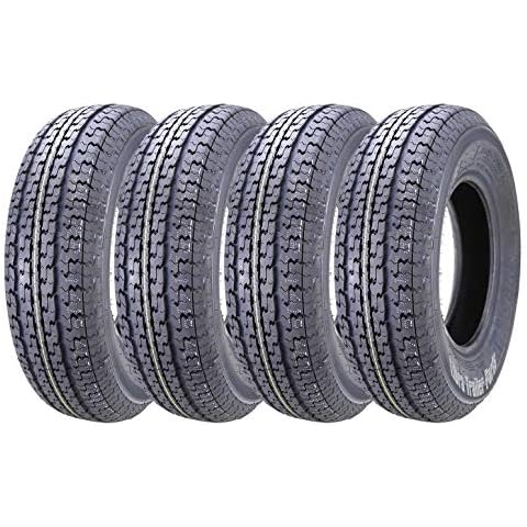 4 WINDA Premium Trailer Tire ST225/75R15 Radial 10PR Load Range E Steel Belted Cover