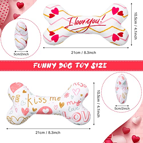 Pack de 2 Juguetes Valentine para Perros miniatura 2