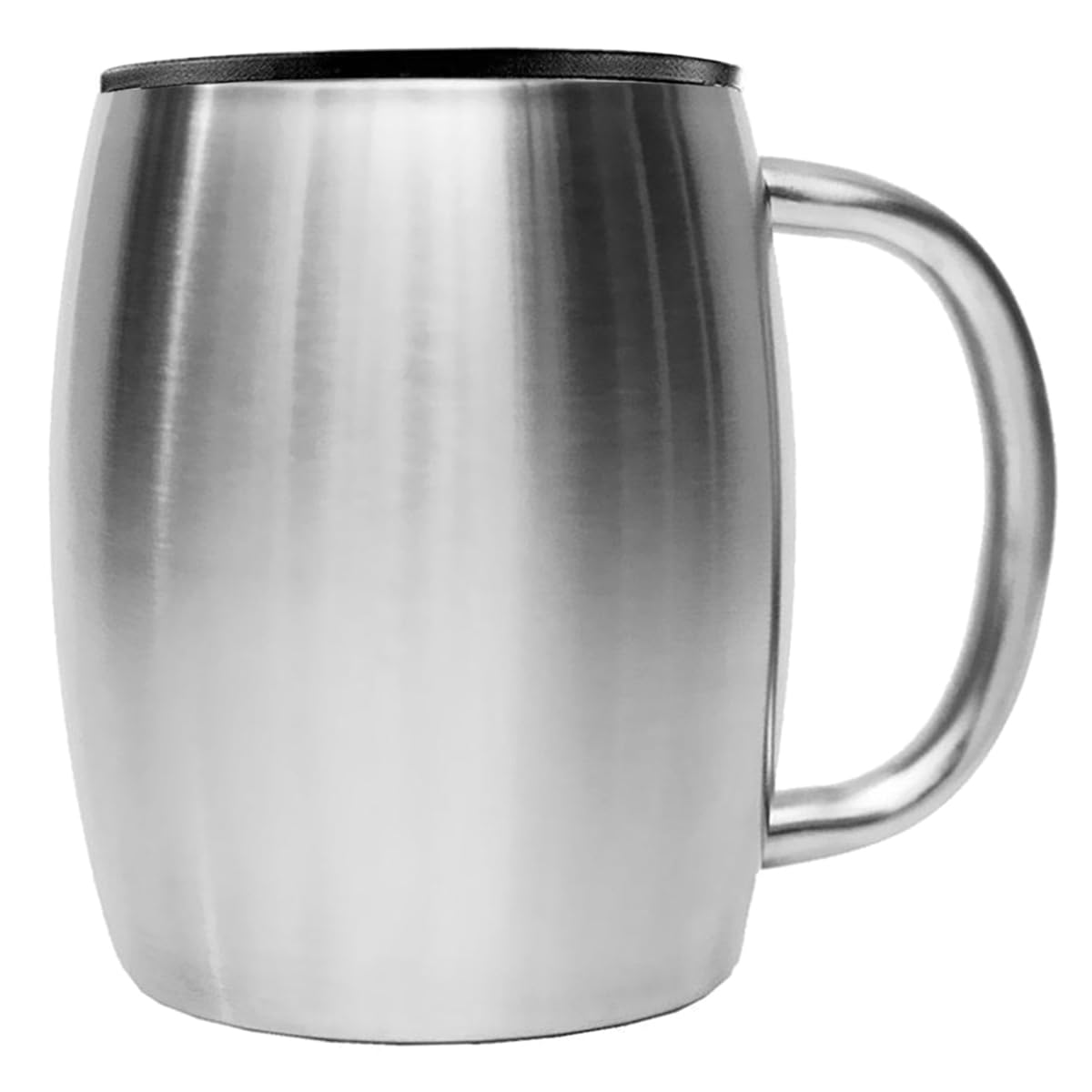 CTRLZS Thermal Cup 420ml Portable Stainless Steel Beer Mug Double Wall Insulation Light Weight Water Container