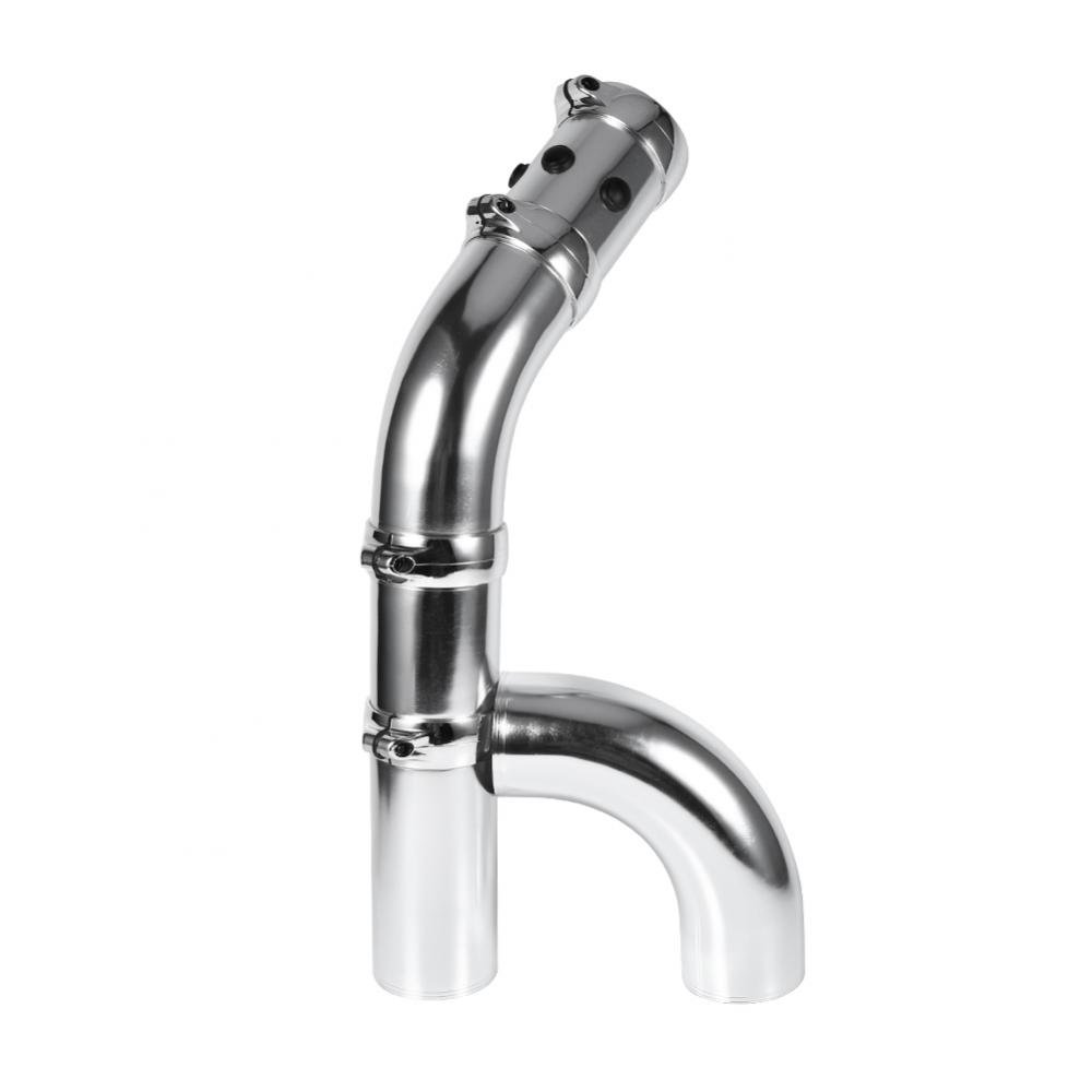 Universal Tubos de Montaje del Filtro de Aire del Coche Kit de Admisión de Alto Flujo de Inducción Conjunto de Aleación de Aluminio