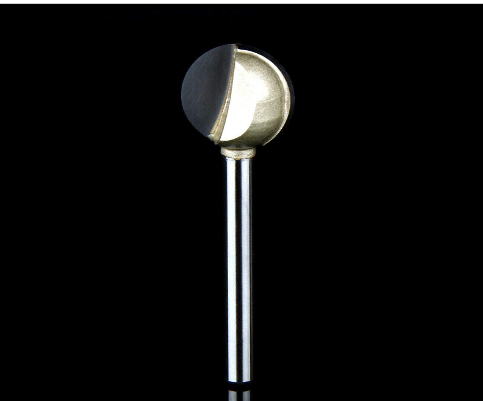 3mm x 6mm Ball End Grooving Router Bit Pill ball Olive nucleus Bodhi