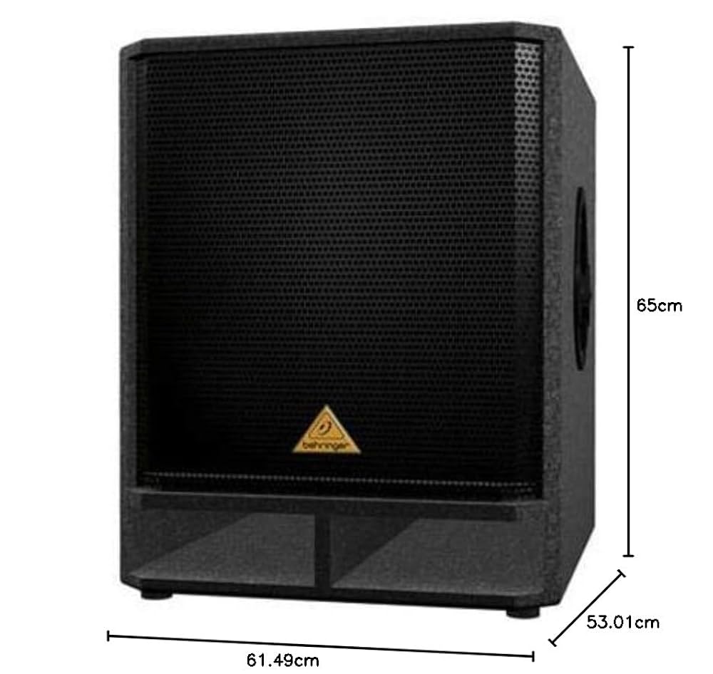 BEHRINGER EUROLIVE VP1800S サブウーファー ジャンク Behringer VP1800S Eurolive 1600W 18 inch PA Subwoofer: Buy