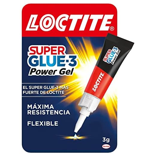 Loctite Super Glue-3 Power Flex, gel adhesivo flexible y resistente, pegamento instantáneo para superficies verticales, pegamento transparente extrafuerte, 1x3 g