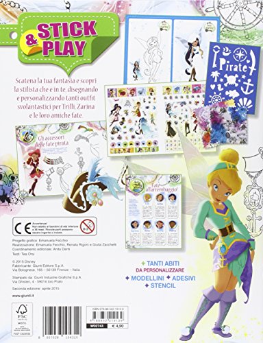 Fairies. Vesti e crea la moda pirata. Stick &