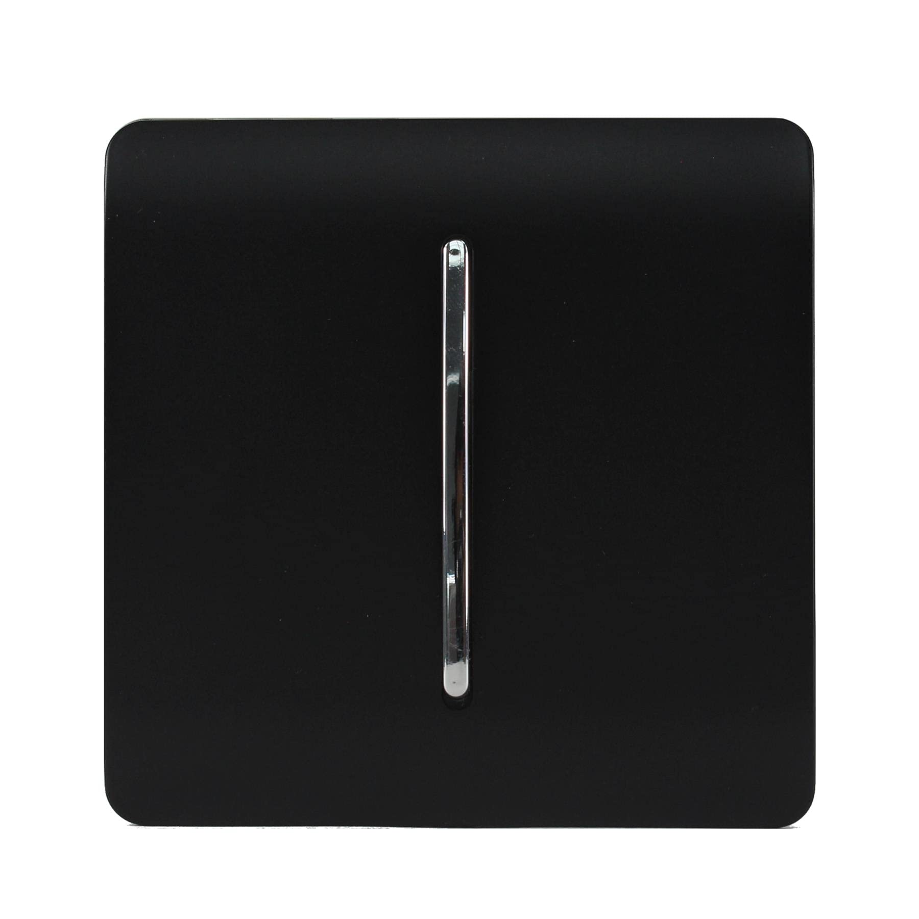Buy Trendi Matt Black Range of Switches & Sockets (1 Gang 2 Way Light