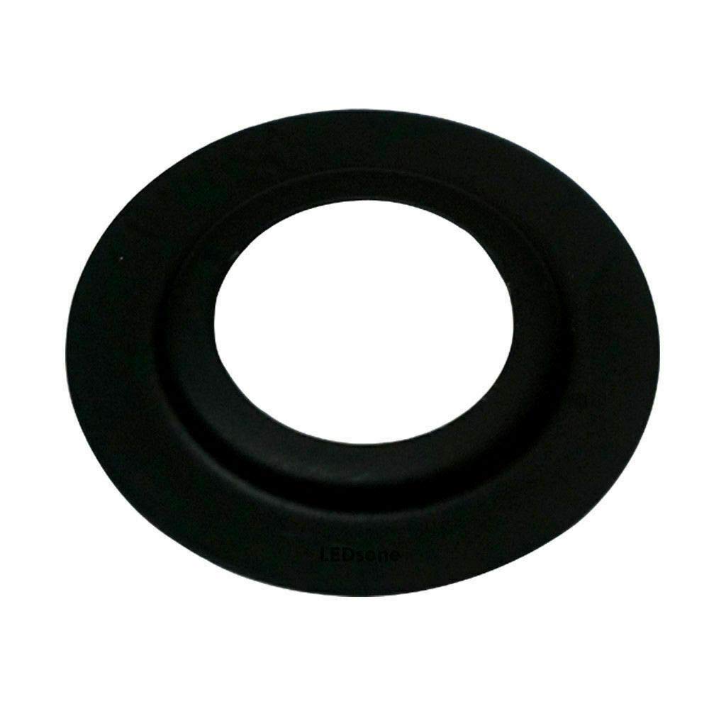 EliteKoopers 5 Pcs Black Metal Lamp Shade Reducer Ring