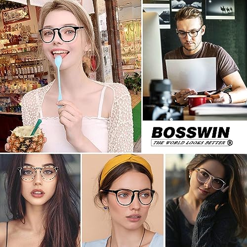 Image of Blue Light Blocking Glasses for Women /Men - 4-Pack Computer Reading /Gaming /TV /Phone Glasses, Anti-Glare