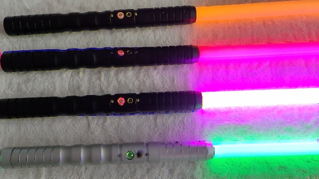 Emisor De Luz Led Retráctil Con Sonido Simulado Sword | Cuotas Sin Interés