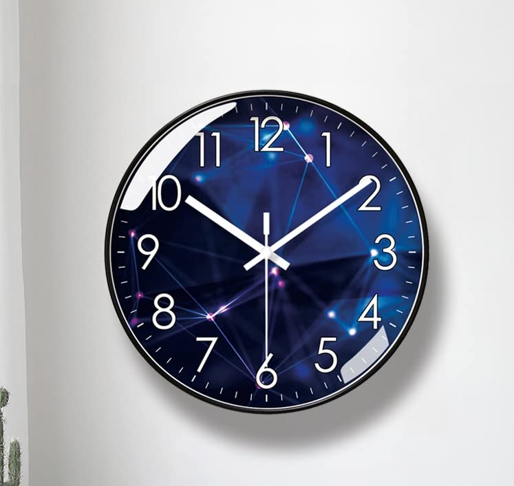 Amazon.co.jp: 掛け時計 オフィス リビング 壁掛け時計 カチカチ音をた