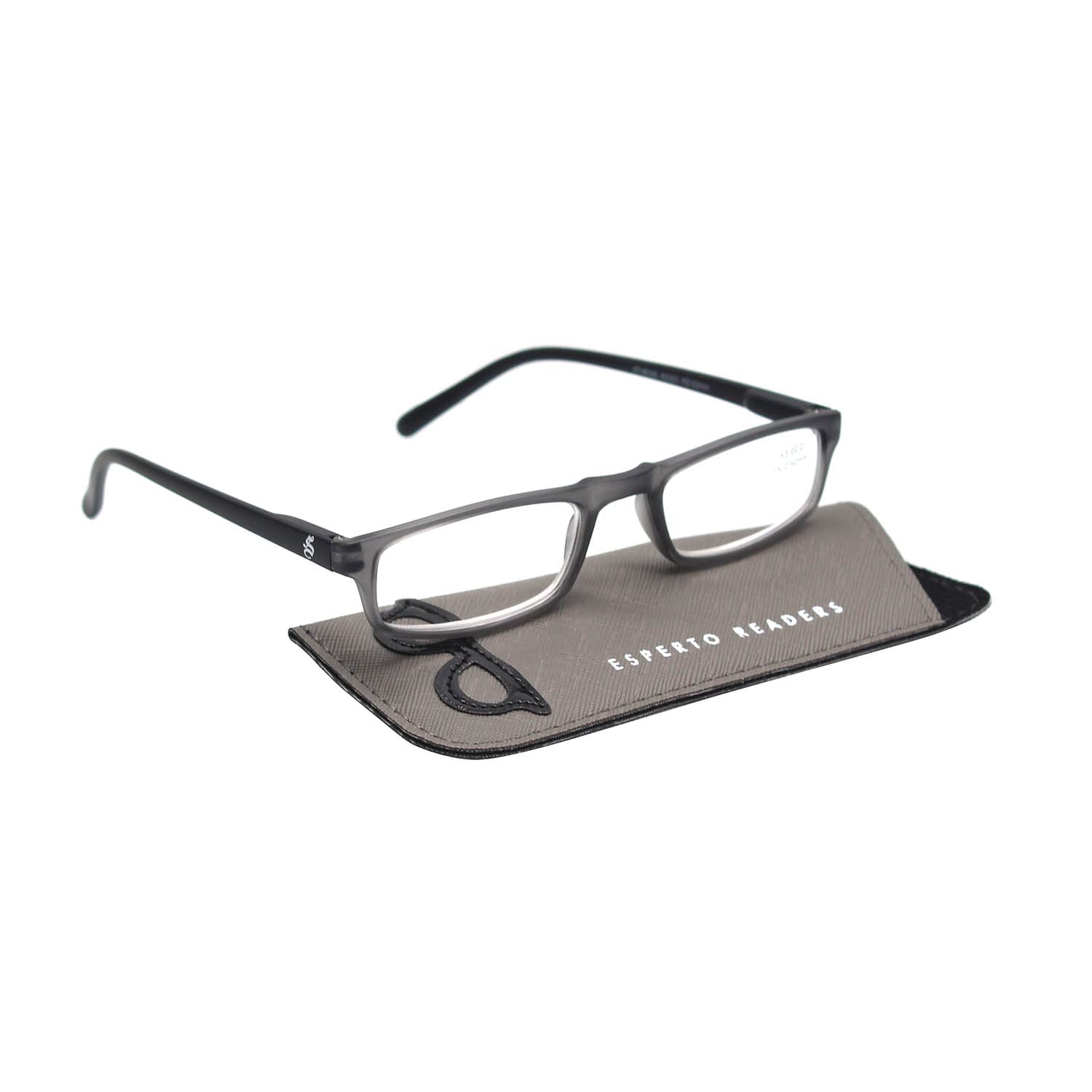 ATHENS Full Rim Reading Glasses - Gray (For Men & Women) Power +1.00 to +3.00-image-9