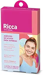 Ricca Adesivo Secativo para Acne - Transparente