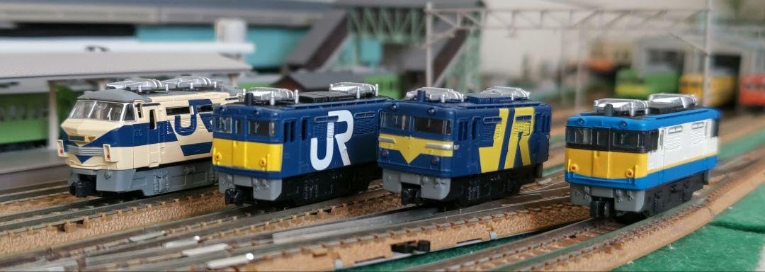 Amazon.co.jp: JR貨物 EF65&EF66 試験塗装シリーズ 4両セット Bトレ