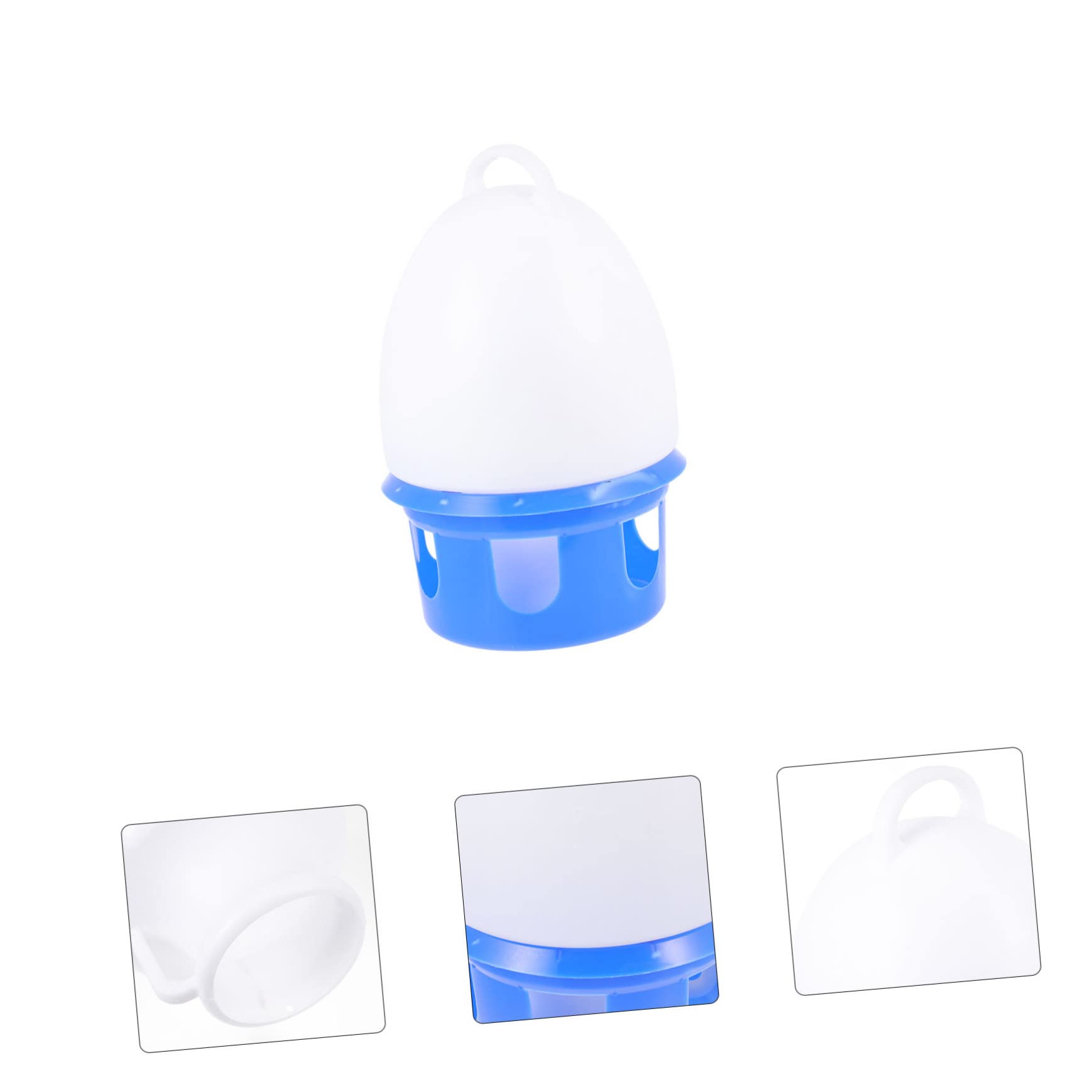 Gatuida Bevitore D'acqua per Piccioni 12l in Plastica, Mangiatoia per Uccelli Comoda e Rimovibile, Dispenser Automatico Resistente per Colombe e Pappagalli, Adatto a Uso Domestico