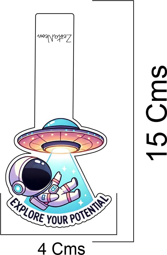 Image of Zesta Magnetic Bookmark Set of 9 | Aesthetic Book Mark for Reading | Cute Anime Bookmarks for Kids, Students | Book Accessories for Novels, Gifts for Readers