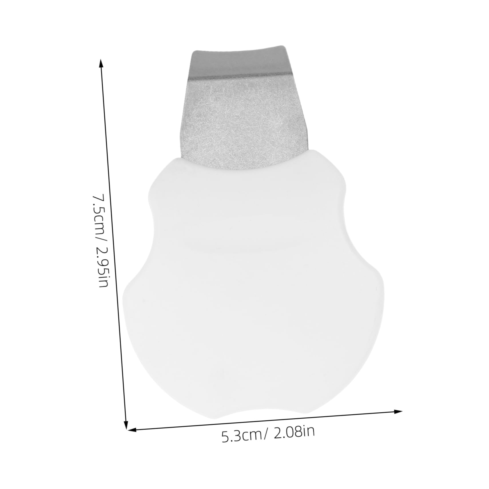 FOMIYES Portable Mini Facial Skin Scrubber Spatula Tool for Deep Cleaning Pores Manual for Face Nose and Forehead Practical Skin Cleaner