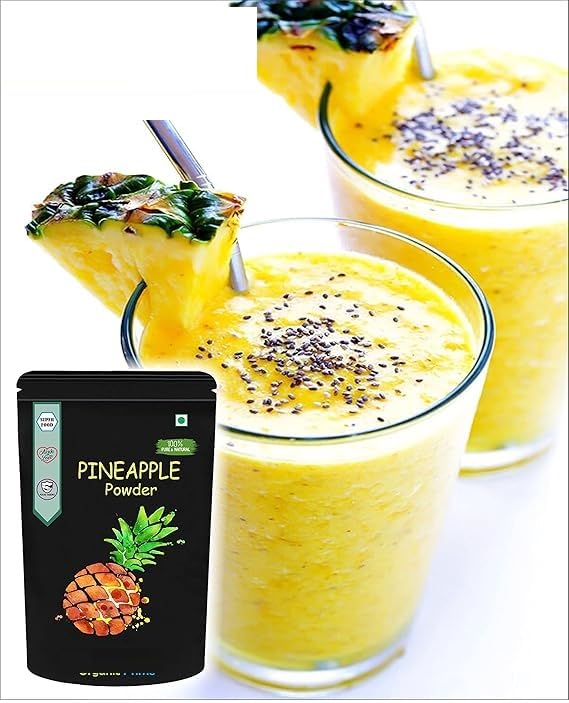 Fruit Powder Combo Pack of 5 Mango, Strawberry, Pomegranate, Pineapple & Watermelon Powder |Dry, No Added Sugars and Preservatives (200 GM Each) = 1000 GM (35.2oz)