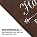 GoSports Regulation Size Wooden Cornhole Set with Dark Brown Finish and Wedding Design - Includes Carrying Case
