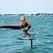 ZHORCIN Waist Belt Leash with Paddle Board Coiled Leash for Paddle Board Adjustable Quick Release Surfboard Waist Leash