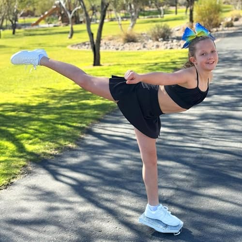 Stelle Cheer Shoes Girls White Cheerleading Dance Shoes Youth Athletic Training Tennis Sneakers for Competition Sport4