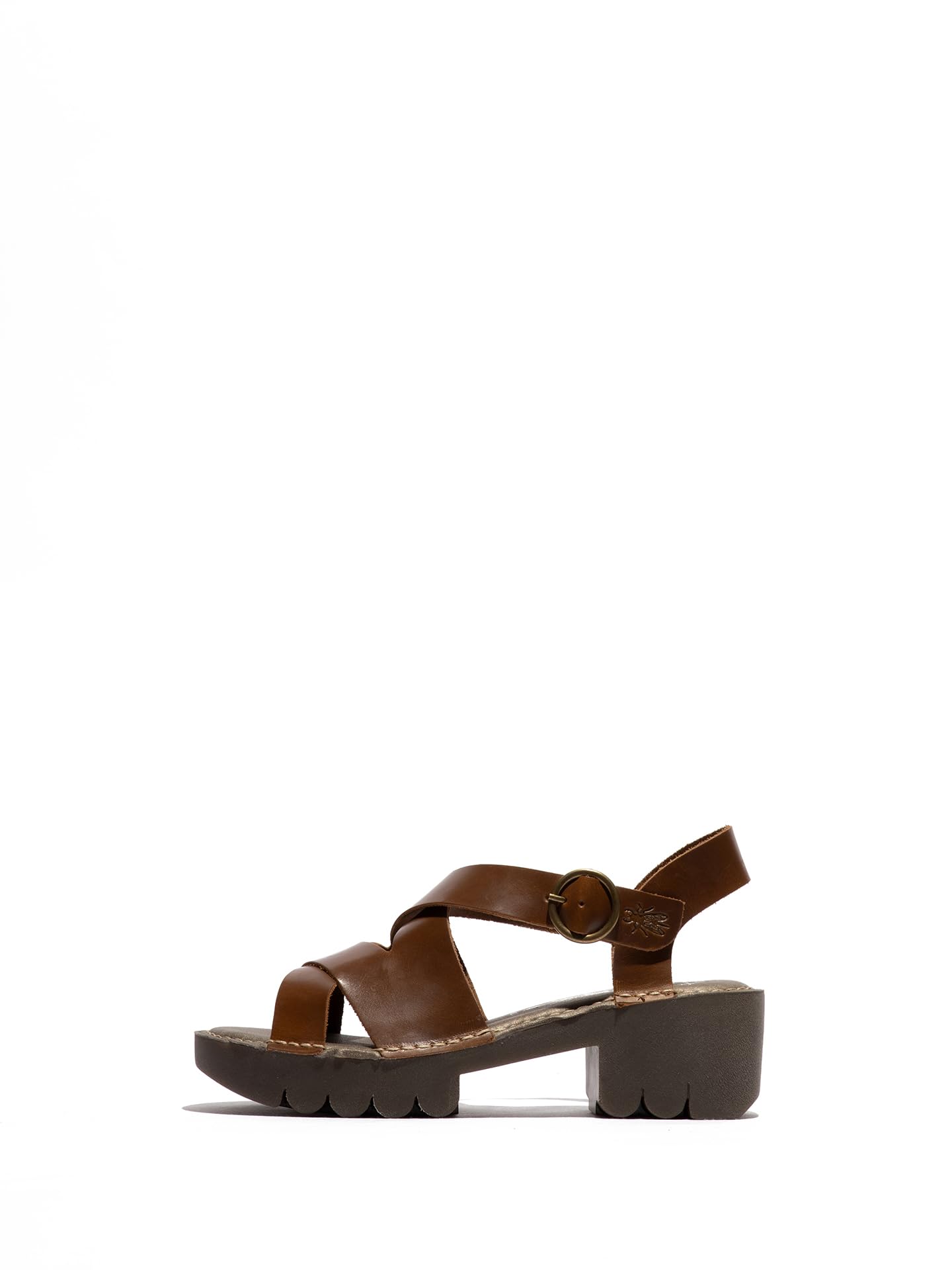 Fly London ERIA536FLY Women's Sandal, Camel