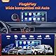 Volam 9.26 Zoll CarPlay Bildschirm,Tragbares Autoradios kompatibel mit Apple CarPlay&Android Auto,Car Play IPS Touch Screen,Carplay Display mit siri/GOO-gle,GPS Navigation,Bluetooth,Mirror Link