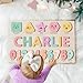 Custom Busy Board with Numbers and Shapes, Personalized Wooden Name Puzzle for Kids, Baby Girl and Boy Gifts, Custom Handmade Puzzles for Toddlers, Toddler Toys, Baby Birthday Gift, Christmas Gift