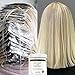 Blond Forte Blond And Protect DIY Hair Lightening Kit 8+ Level Hair Bleach Lightening Kit Combo - 20 Vol Developer (White powder)