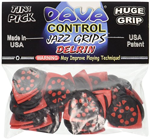 DAVA »Jazz Grips Delrin« Médiators Pour Guitare – Refill Bag Avec 36 Pièces rouge 9036 - Les Beatles, Paul McCartney, John Lennon, RIngo Starr, George Harrison DAVA »Jazz Grips Delrin« Médiators Pour Guitare - Refill Bag Avec 36 Pièces rouge 9036
