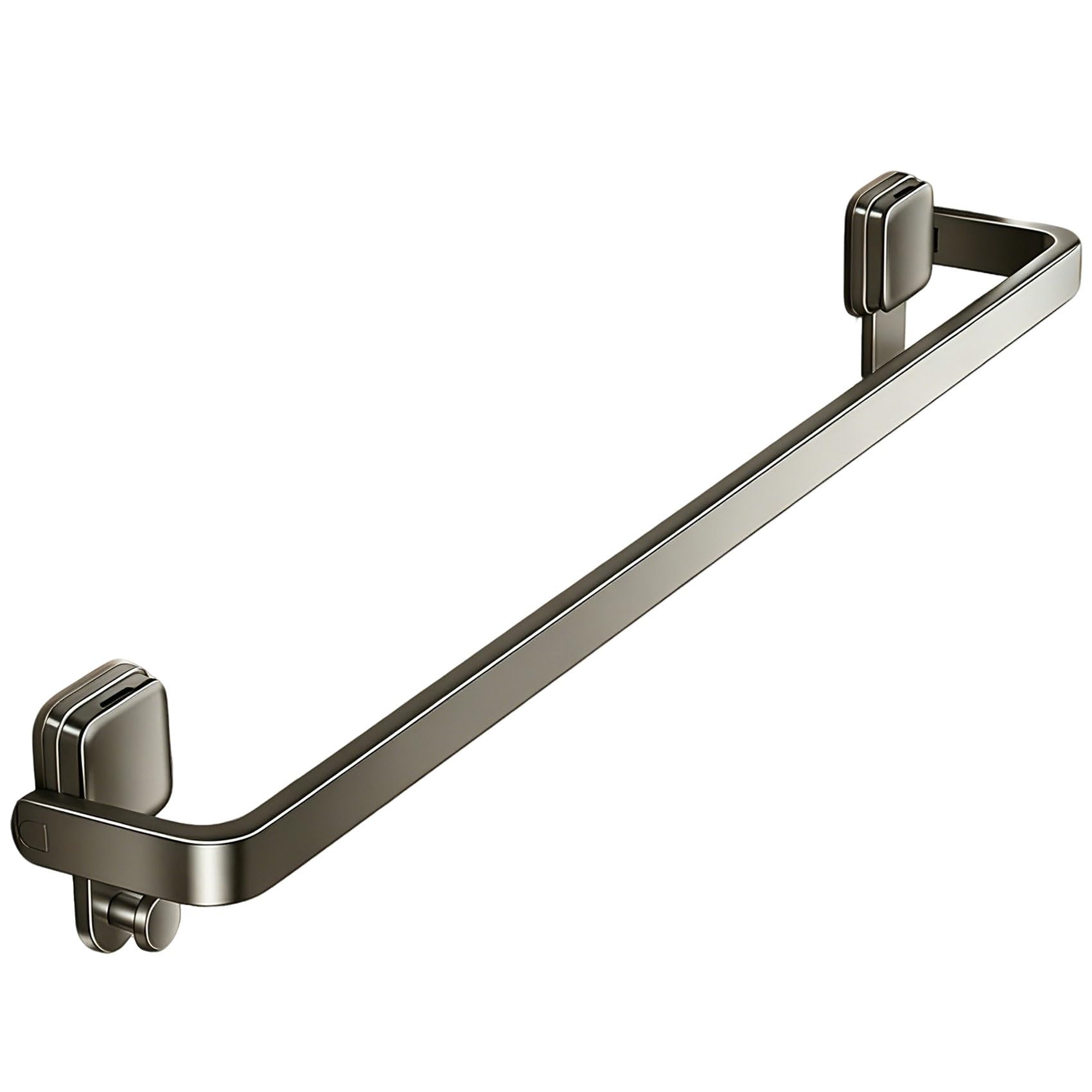No Drill Towel Bar Suction Cup, Rustproof Space Aluminum Bathroom Towel Rack, Over The Door Hanging Storage Rack for Bathroom, Kitchen, Apartment Essentials(70cm/27.6in)