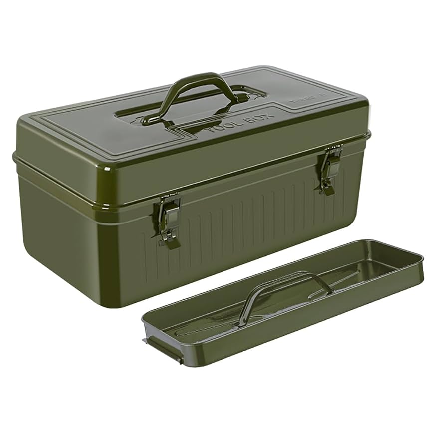 Amazon.co.jp: 金属ラッチクロージャ付きポータブルメタルツール