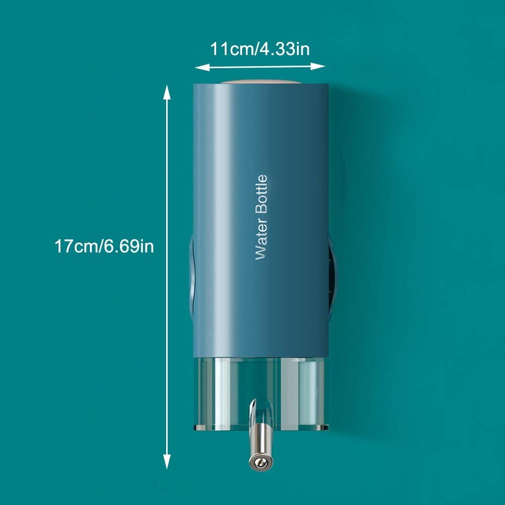 Abreuvoirs pour Petits Animaux, 500ml Distributeur d'eau Abreuvoirs Suspendu avec Fixation pour Hamster Lapin Chinchilla Petits Animaux de Compagnie