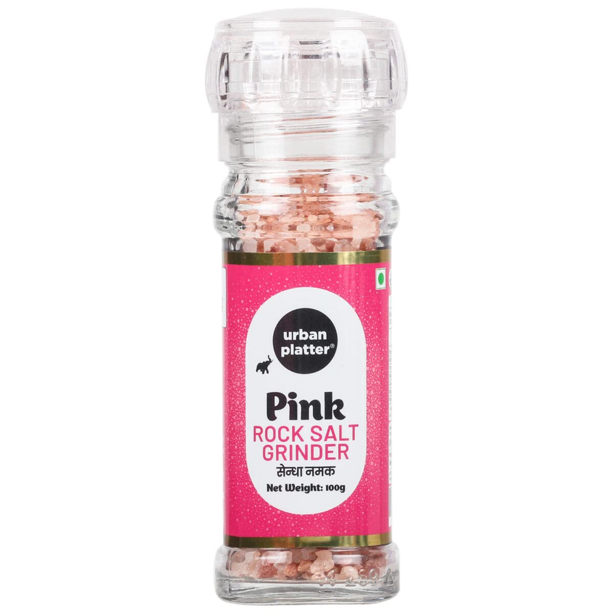 Urban Platter Pink Himalayan Rock Salt Grinder, 100g (Unrefined | Additive Free | 100% Pink Rock Salt Granules | Sendha Salt) (B09XHX6KGY) Amazon Price History, Amazon Price Tracker