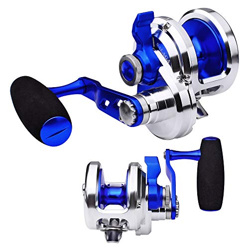 PROBEROS Standard Reel Trolling Reels – Lever Drag Deep Sea Ocean Massive Sport Offshore Jigging Fishing Reels