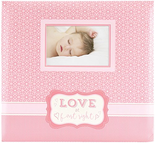 MCS Expandable 10-Page Baby Scrapbook Album with Photo Opening Cover and 12 x 12 Inch Pages, 13.5 x 12.5 Inch, Love at First Sight - Image 2