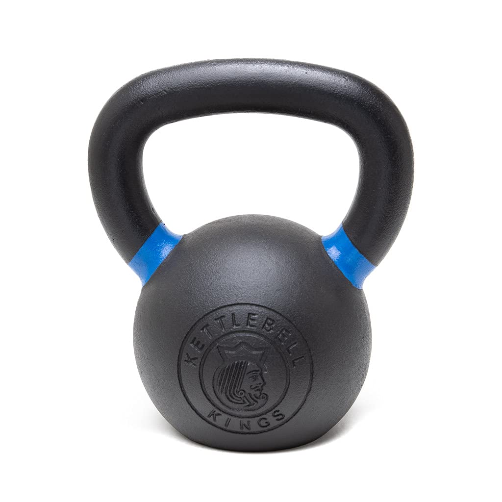 Kettlebell Kings | Kettlebell Weights | Powder Coat Kettlebell Weights (4-48KG) For Women & Men | Powder Coating for Durability, Rust Resistance & Longevity | Weighted in Kilograms