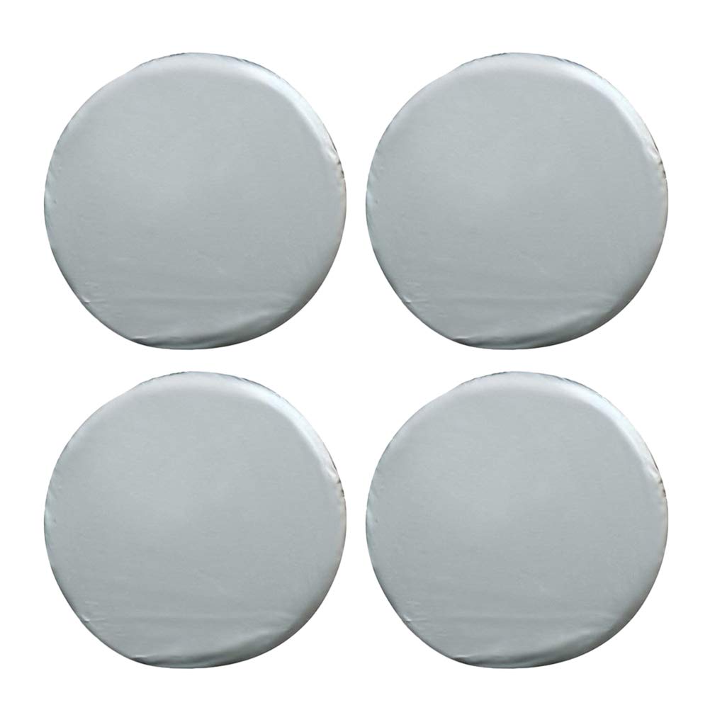 Cabilock Funda Protectora para Neumáticos de Coche Cordón Ajustable 4 Piezas, Tela Oxford para Ruedas de 27 a 29 Pulgadas