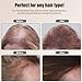 Dark Brown Hiar Building Fiber 22g, Hair Fibers for Thinning Hair, Fill In Fine or Thinning Hair Instantly Thicker Fuller Look, Hair Fibers for Men & Women