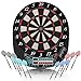 Physionics® Bersaglio Elettronico con 12 Freccette - Display LED, 100 Punte di Ricambio, 27/28 Giochi, 100+ Variazioni, 1-16 Giocatori, 3 Modelli - Tirassegno, Gioco di Freccette, Tiro a Segno, Dartboard