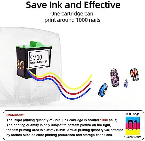 Professional Nail Printer Machine Portable Mobile Nail Art Printing Machine 3D Smart APP Nail Art Printer for Nail Salon