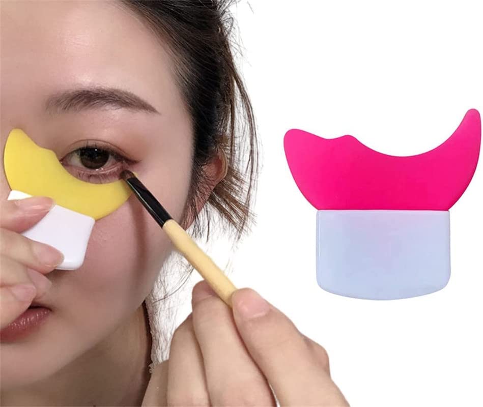 Aishu Silicone Stencils Eye Makeup, Professional Eyeshadow Shields, Perfect Eye Makeup for Beginners, for Mascara, Eyeliner, Eyeshadow