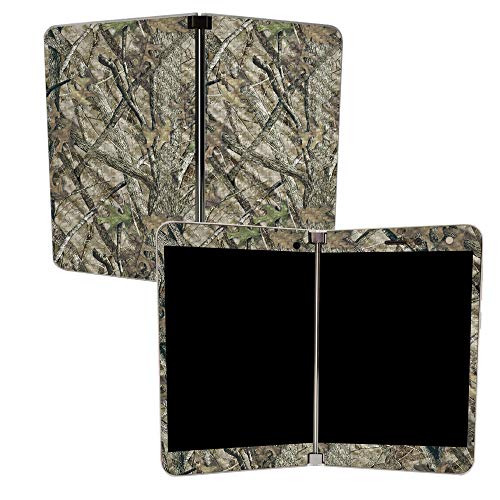Image of MightySkins Carbon Fiber Skin for Microsoft Surface Duo - HTC Fall | Protective, Durable Textured Carbon Fiber Finish | Easy to Apply, Remove, and Change Styles | Made in The USA