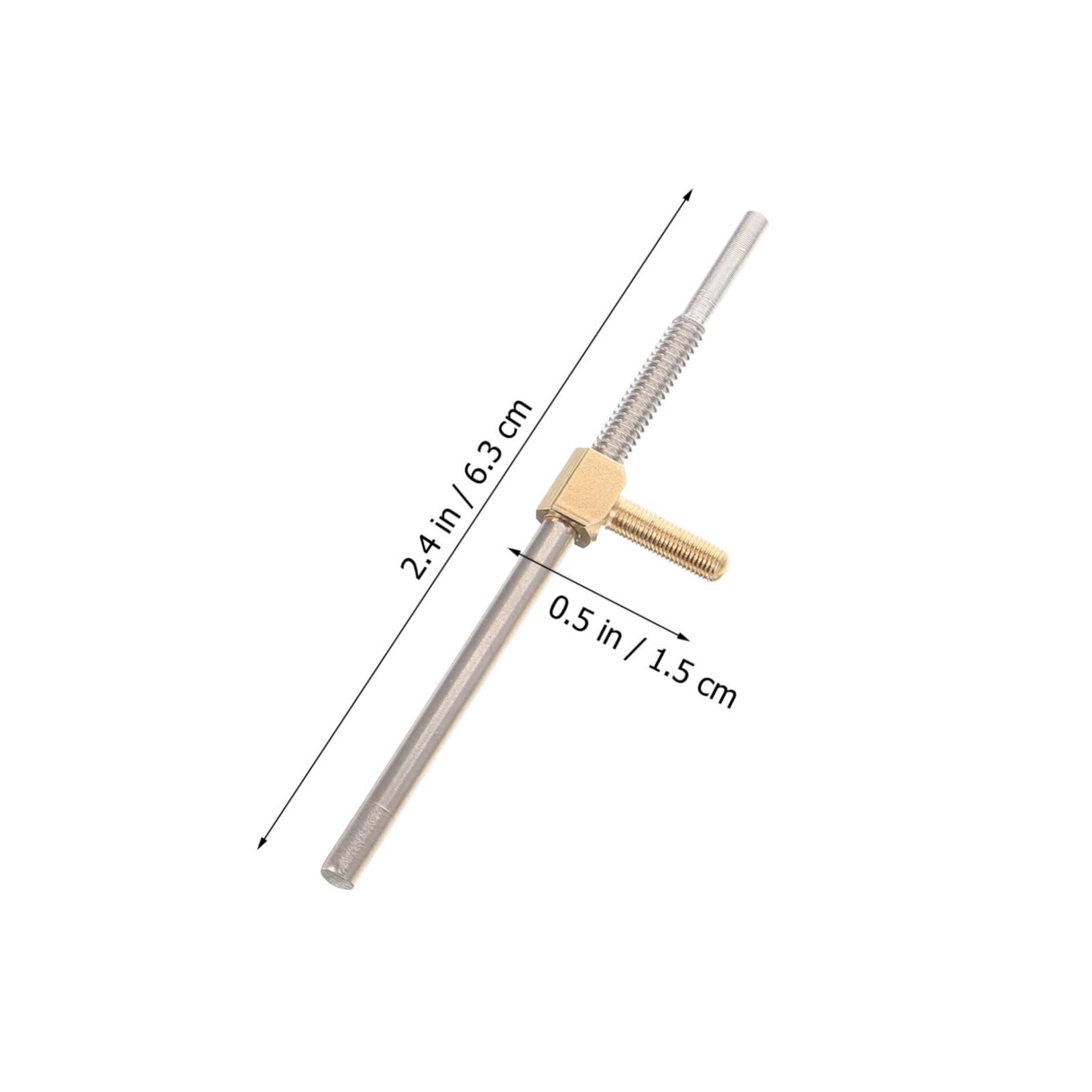 HANABASS Cello Bow Screw Set Violin Bow Frog Parts Cello Replacement Fittings Easy Install