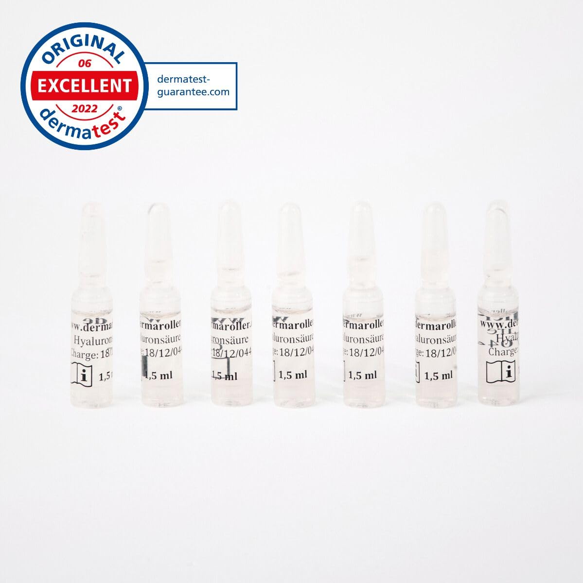 Dermaroller® - Das Original - New Natural Line - Hyaluron Ampullen (7er Pack)