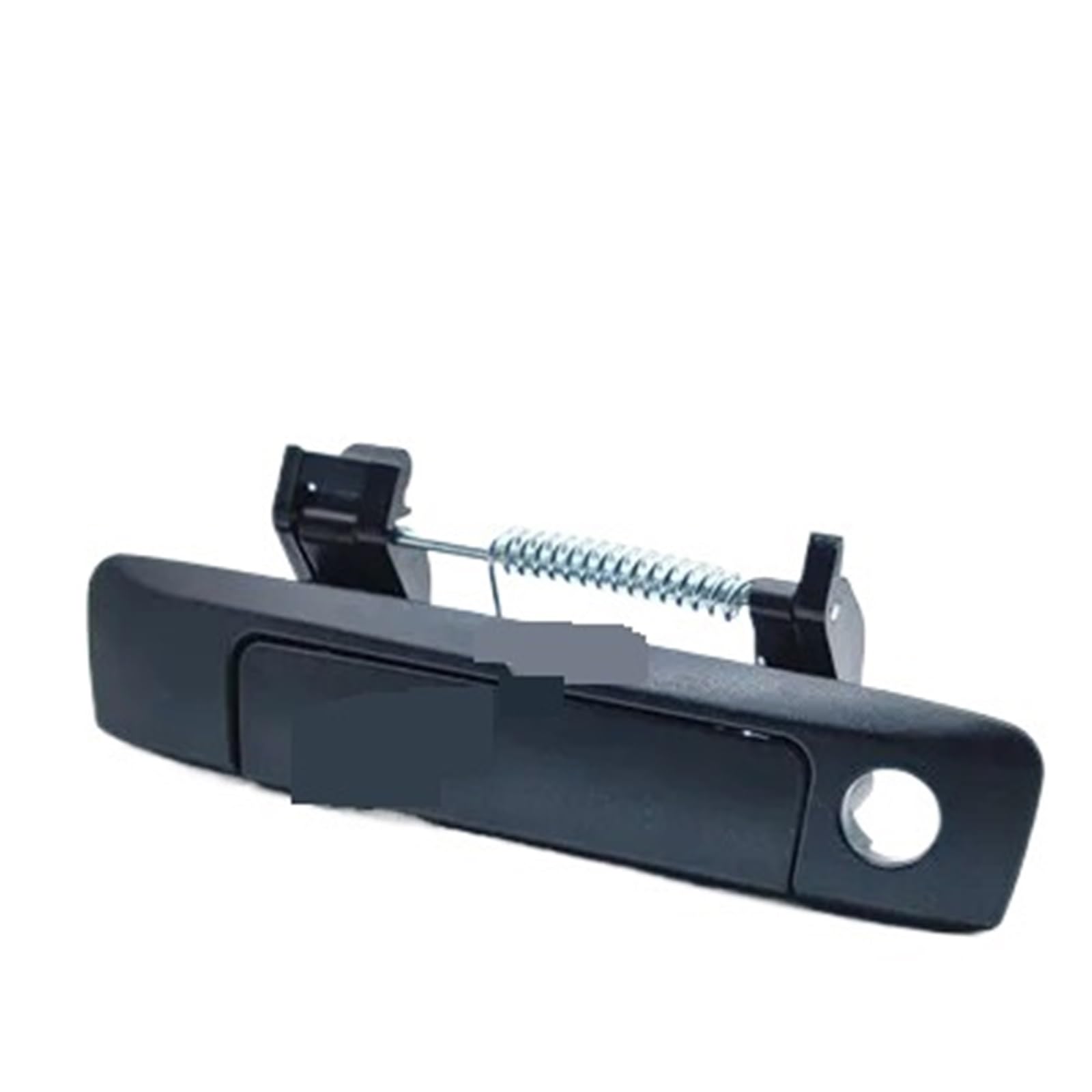 DUHNXUJ Car Door Handle for Ranger T6 T7 T8 2012-2019 BT50 Black and Chrome Tailgate Handle Back Door(Black with Hole)