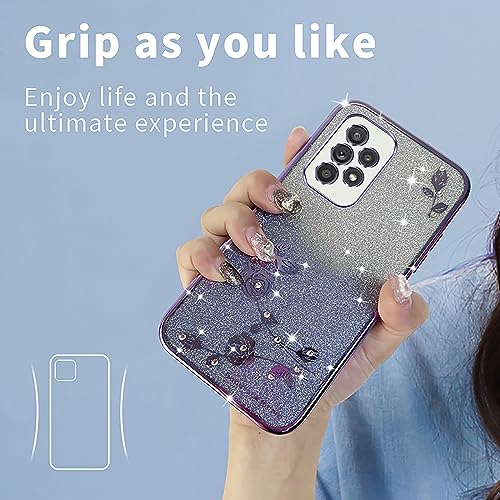XINYEXIN Cover Glitter per Samsung Galaxy A33 5G