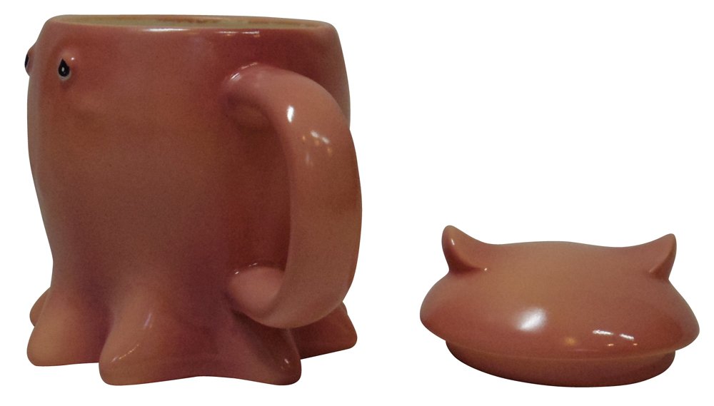 陶器　メンダコ メンダコフィギュア（親子）- 海福雑貨通販部