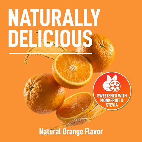 Image of Keppi Electrolytes Powder - Orange Flavor 50 Servings - Electrolytes Powder No Sugar with Potassium, Magnesium, Sodium - Sugar Free Electrolytes for Keto, Fasting & Hydration - Clean Electrolyte Drink