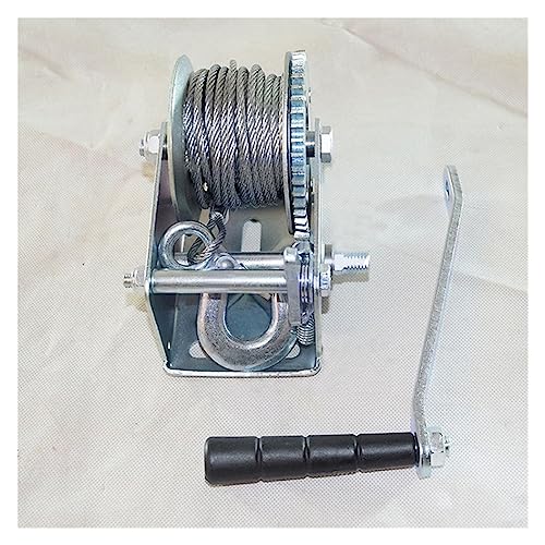 Winche eléctrico manual de cable de acero 800 lbs miniatura 5