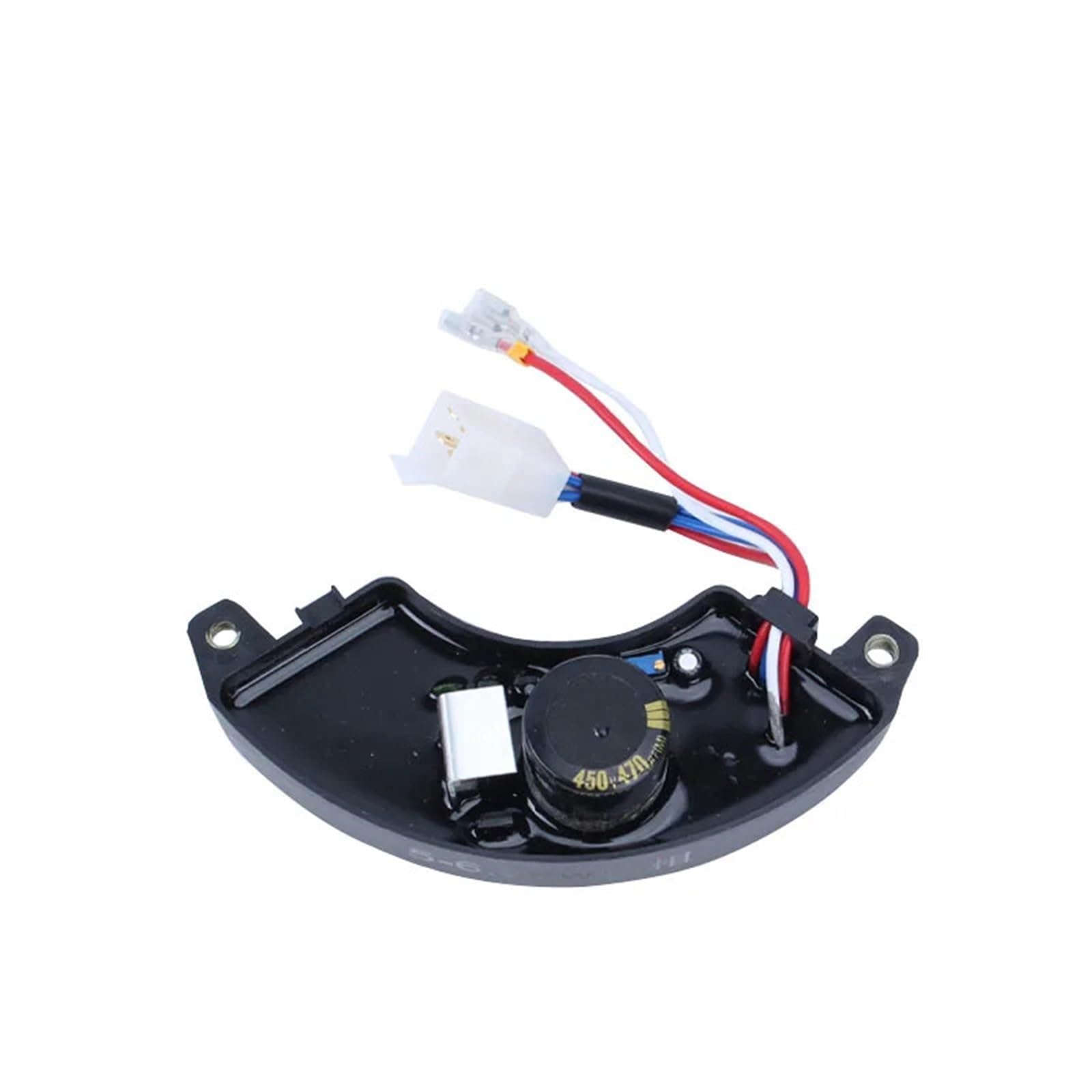 Iznidugk 5Kw 250V 470U 5Kw 7Kw Three Phase Generator Avr Automatic Voltage Regulator Stabilizer For Alternator 470Uf 450V 250V 1Pcs(5Kw 250V 470U)